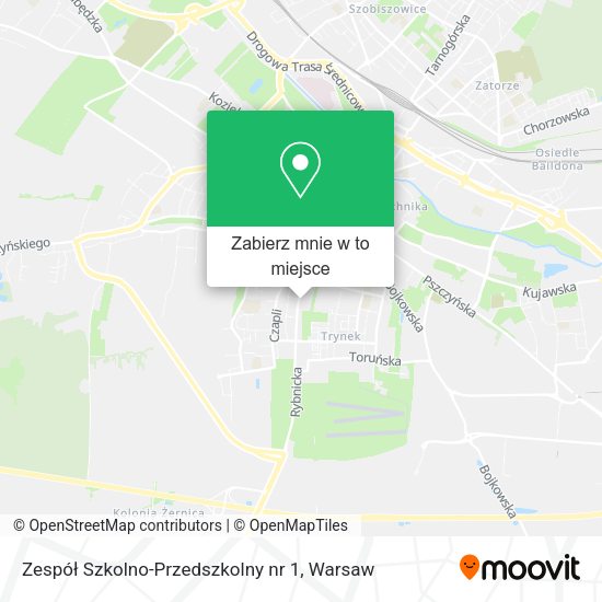 Mapa Zespół Szkolno-Przedszkolny nr 1