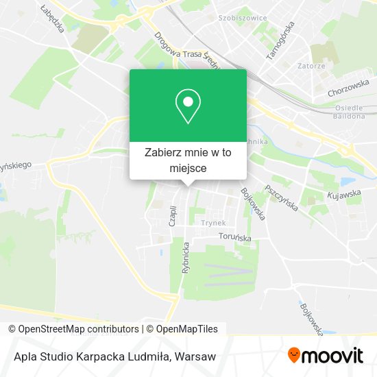 Mapa Apla Studio Karpacka Ludmiła