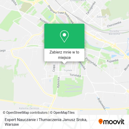 Mapa Expert Nauczanie i Tłumaczenia Janusz Sroka