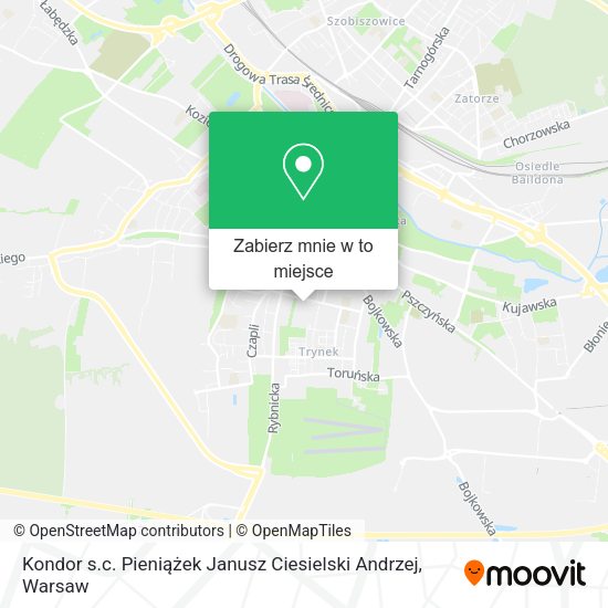 Mapa Kondor s.c. Pieniążek Janusz Ciesielski Andrzej