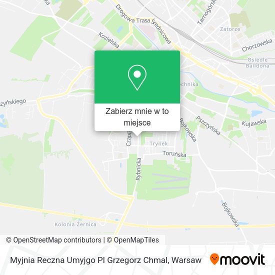 Mapa Myjnia Reczna Umyjgo Pl Grzegorz Chmal