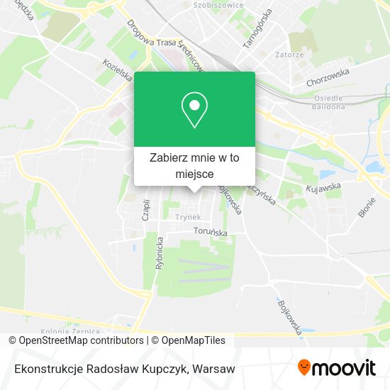 Mapa Ekonstrukcje Radosław Kupczyk