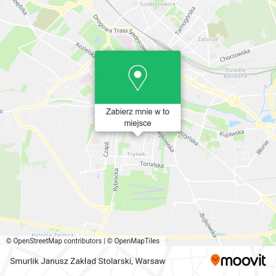 Mapa Smurlik Janusz Zakład Stolarski