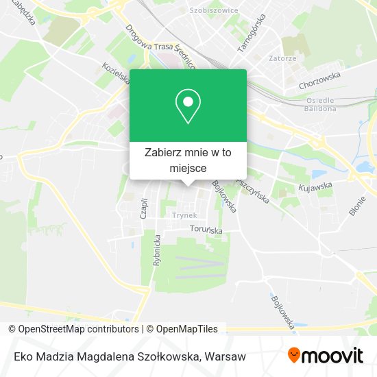 Mapa Eko Madzia Magdalena Szołkowska