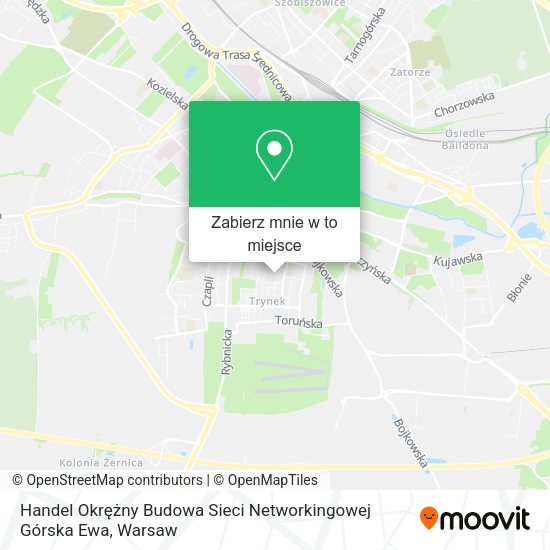 Mapa Handel Okrężny Budowa Sieci Networkingowej Górska Ewa