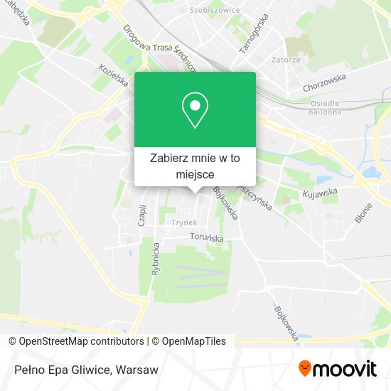 Mapa Pełno Epa Gliwice