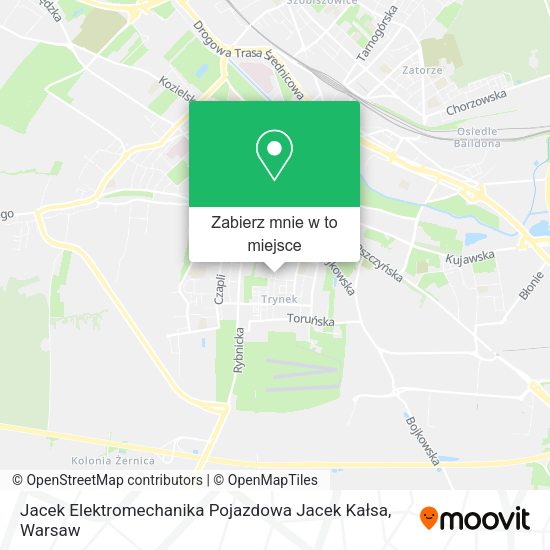 Mapa Jacek Elektromechanika Pojazdowa Jacek Kałsa