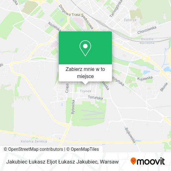 Mapa Jakubiec Łukasz Eljot Łukasz Jakubiec