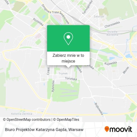 Mapa Biuro Projektów Katarzyna Gajda