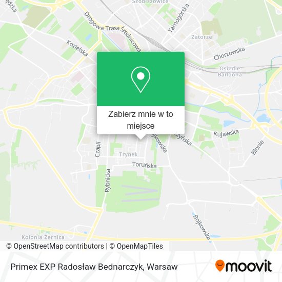 Mapa Primex EXP Radosław Bednarczyk