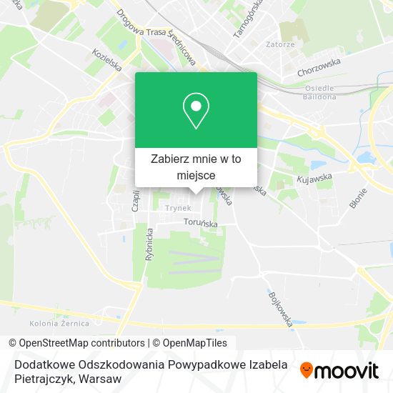 Mapa Dodatkowe Odszkodowania Powypadkowe Izabela Pietrajczyk