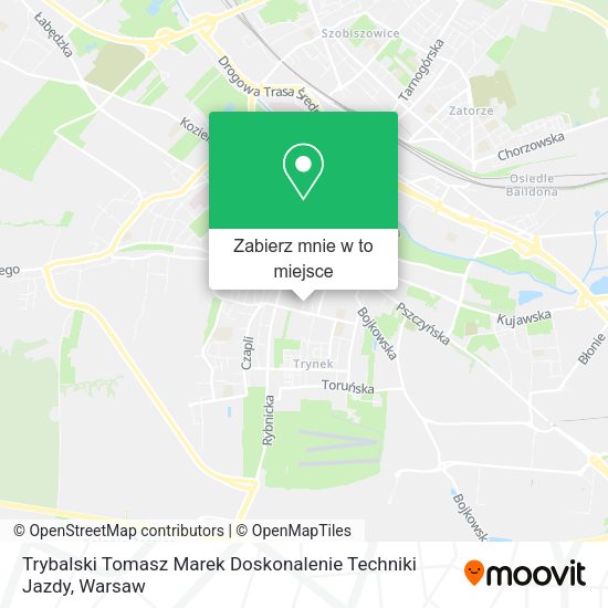 Mapa Trybalski Tomasz Marek Doskonalenie Techniki Jazdy