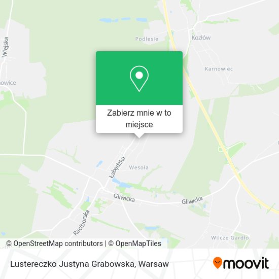 Mapa Lustereczko Justyna Grabowska