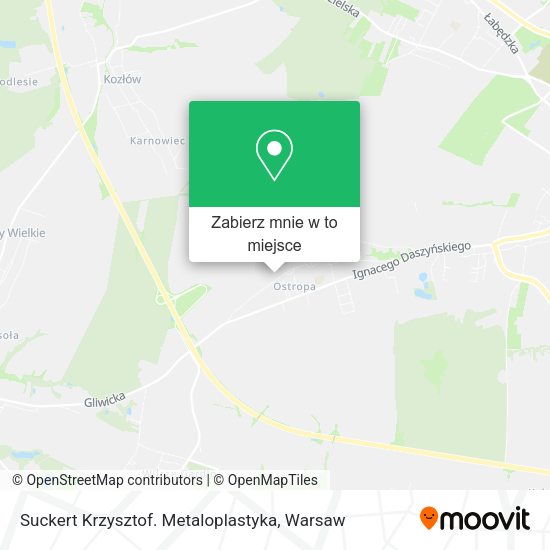 Mapa Suckert Krzysztof. Metaloplastyka