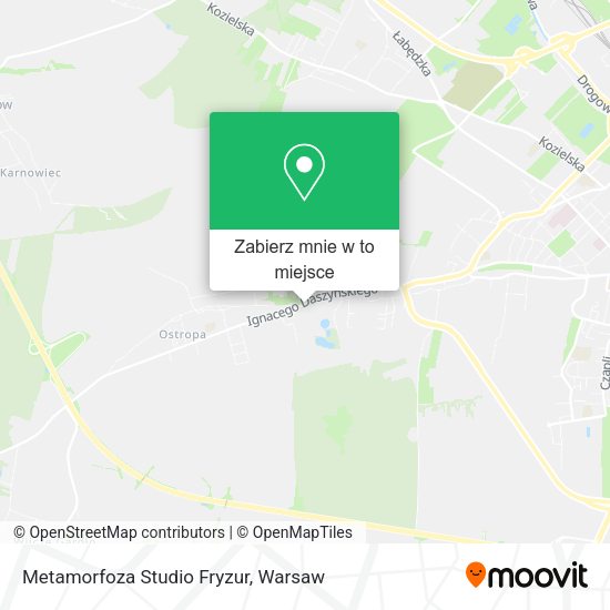 Mapa Metamorfoza Studio Fryzur