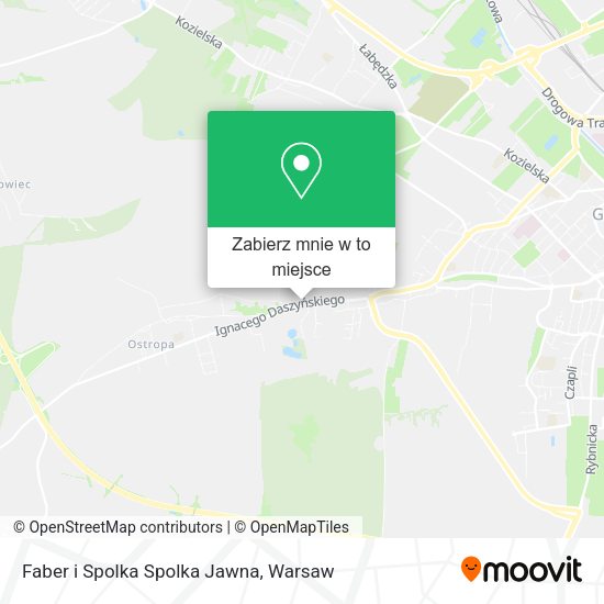 Mapa Faber i Spolka Spolka Jawna