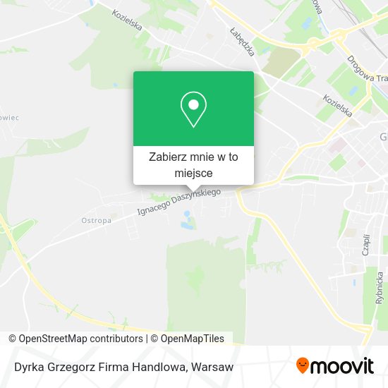 Mapa Dyrka Grzegorz Firma Handlowa