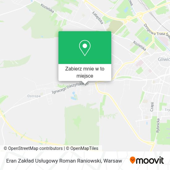 Mapa Eran Zakład Usługowy Roman Raniowski