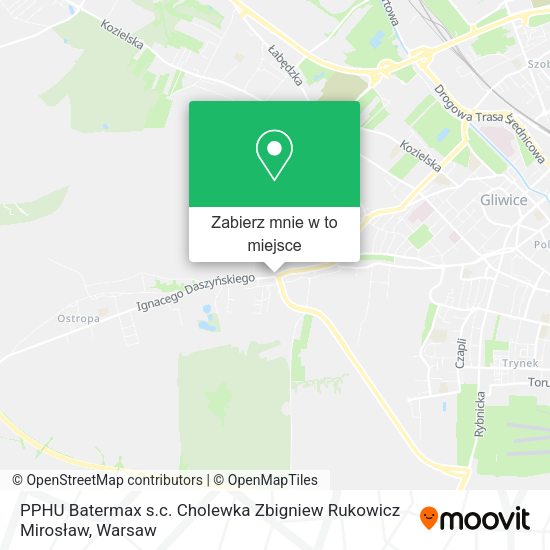 Mapa PPHU Batermax s.c. Cholewka Zbigniew Rukowicz Mirosław