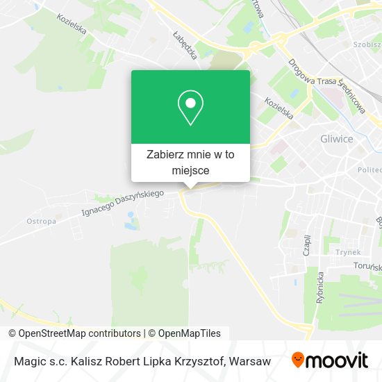 Mapa Magic s.c. Kalisz Robert Lipka Krzysztof