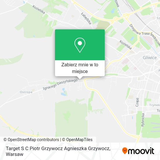 Mapa Target S C Piotr Grzywocz Agnieszka Grzywocz