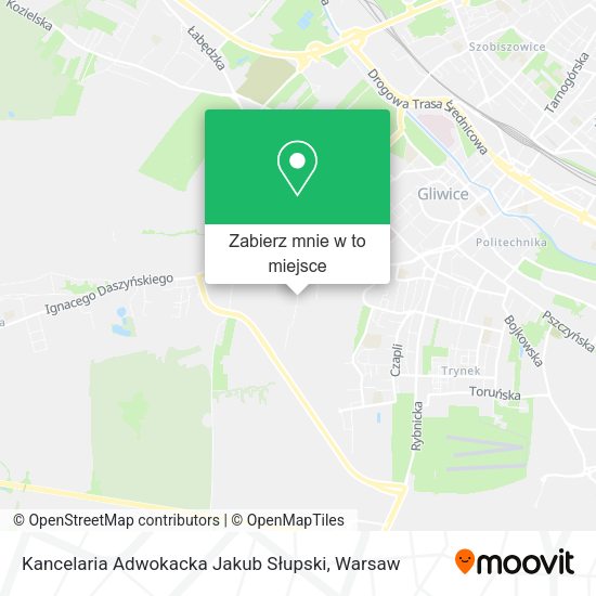 Mapa Kancelaria Adwokacka Jakub Słupski