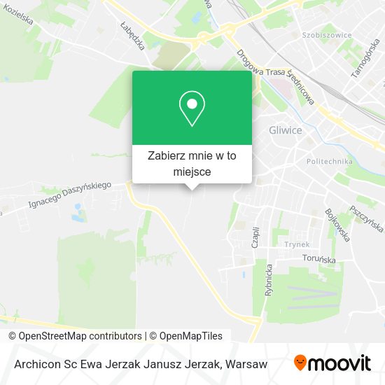 Mapa Archicon Sc Ewa Jerzak Janusz Jerzak