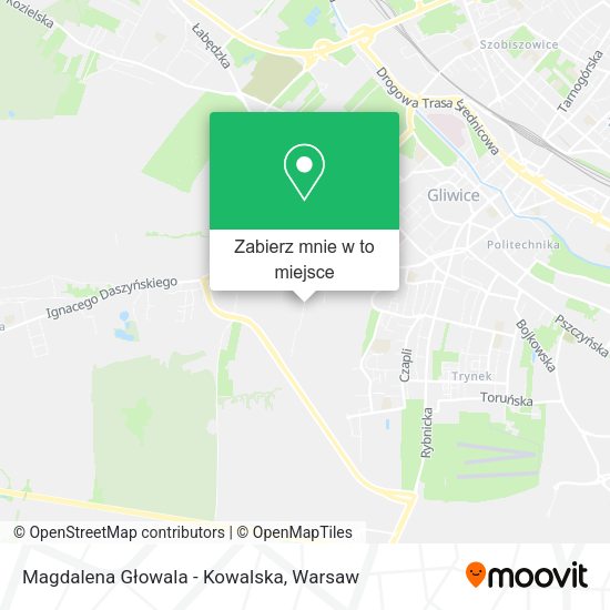 Mapa Magdalena Głowala - Kowalska