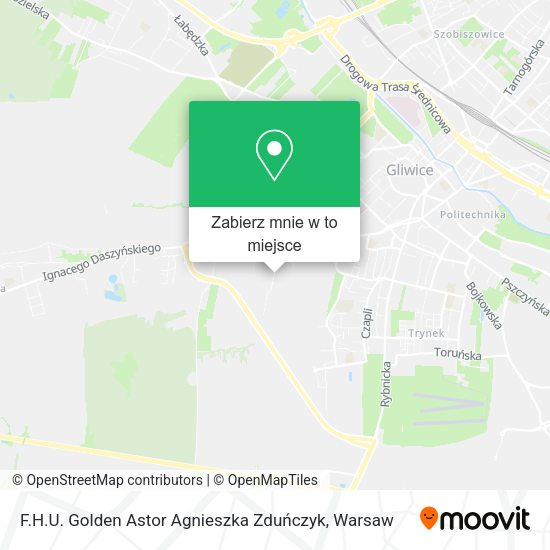 Mapa F.H.U. Golden Astor Agnieszka Zduńczyk