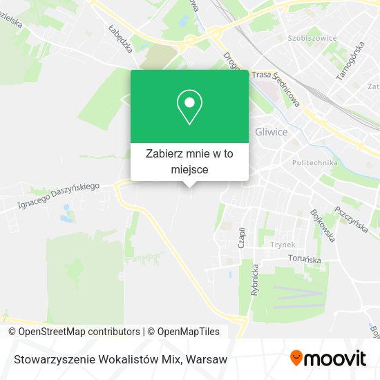 Mapa Stowarzyszenie Wokalistów Mix