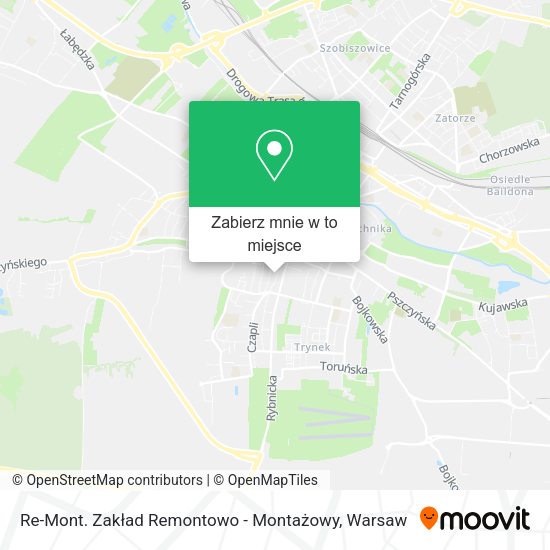 Mapa Re-Mont. Zakład Remontowo - Montażowy