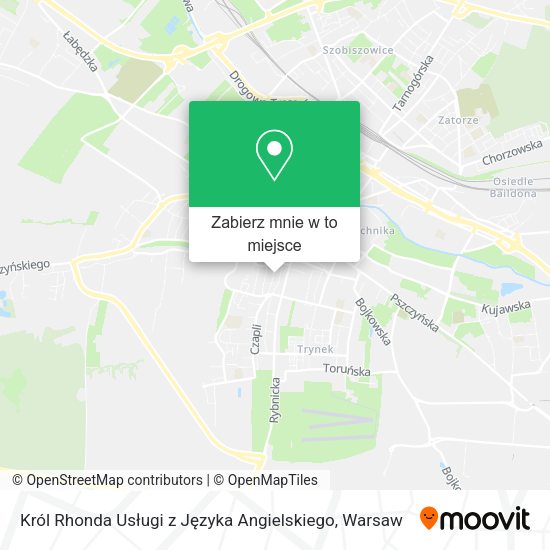 Mapa Król Rhonda Usługi z Języka Angielskiego