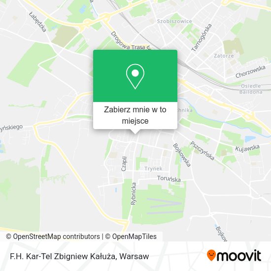 Mapa F.H. Kar-Tel Zbigniew Kałuża