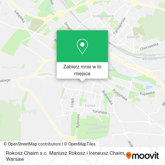 Mapa Rokosz Chaim s.c. Mariusz Rokosz i Ireneusz Chaim