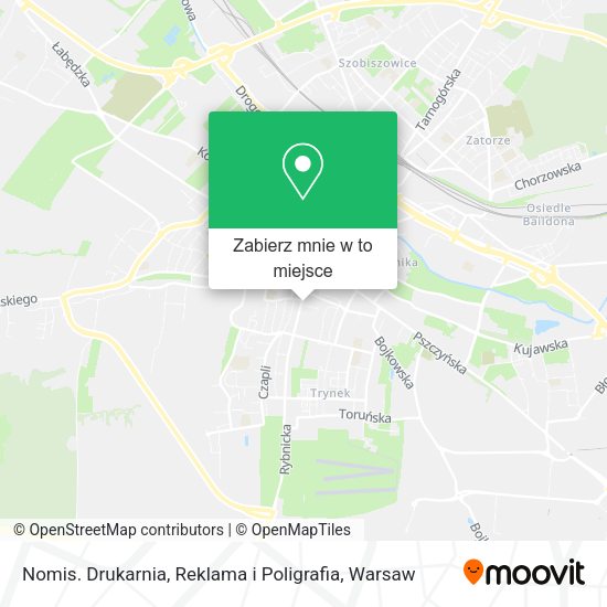 Mapa Nomis. Drukarnia, Reklama i Poligrafia