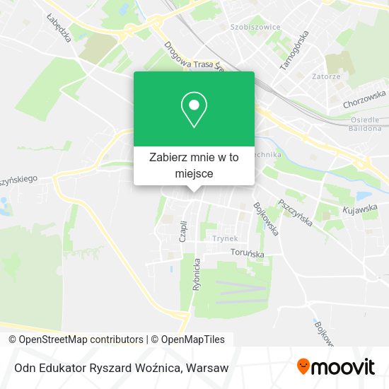 Mapa Odn Edukator Ryszard Woźnica