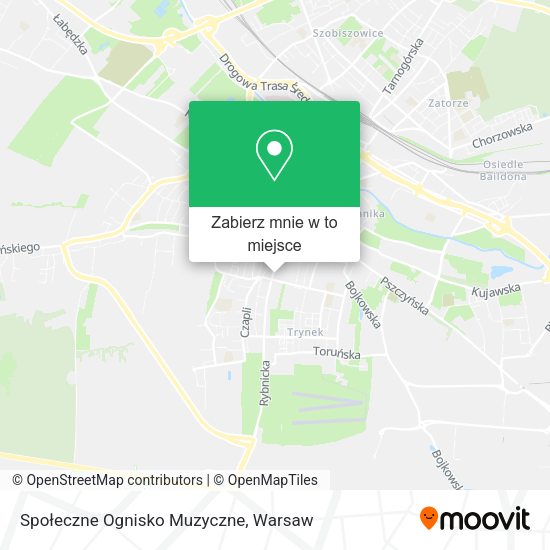 Mapa Społeczne Ognisko Muzyczne