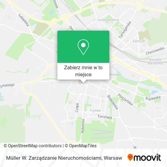 Mapa Müller W. Zarządzanie Nieruchomościami