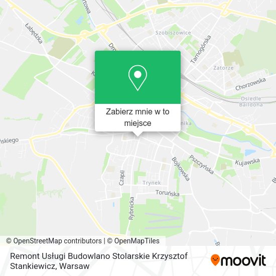 Mapa Remont Usługi Budowlano Stolarskie Krzysztof Stankiewicz