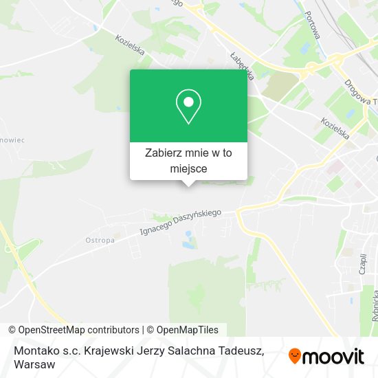 Mapa Montako s.c. Krajewski Jerzy Salachna Tadeusz