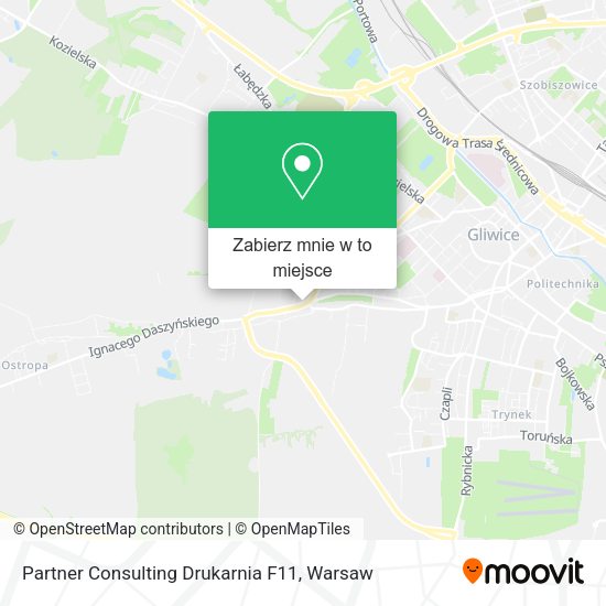 Mapa Partner Consulting Drukarnia F11