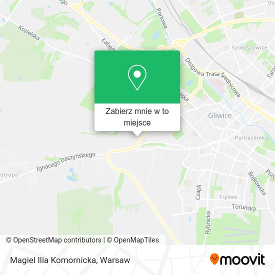 Mapa Magiel Ilia Komornicka