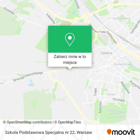 Mapa Szkoła Podstawowa Specjalna nr 22