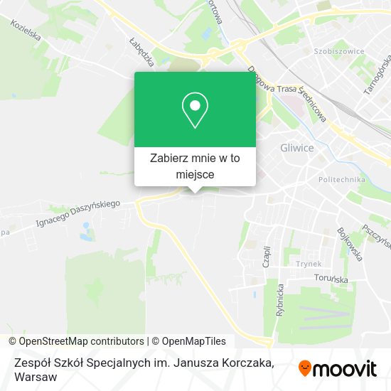 Mapa Zespół Szkół Specjalnych im. Janusza Korczaka