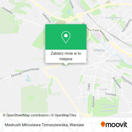 Mapa Madrush Miroslawa Tomaszewska