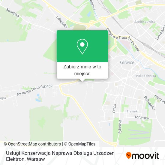 Mapa Uslugi Konserwacja Naprawa Obsluga Urzadzen Elektron