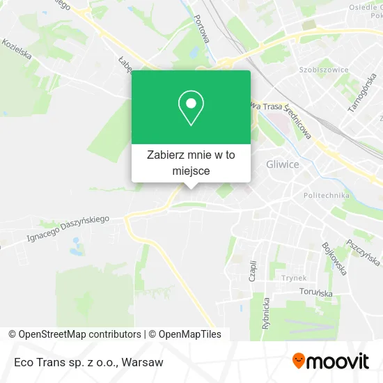 Mapa Eco Trans sp. z o.o.