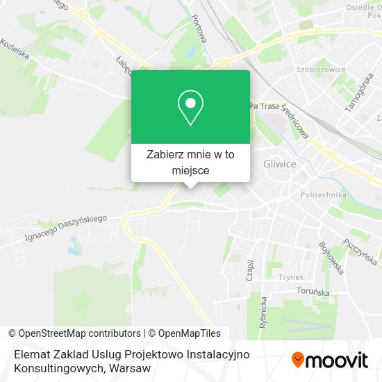 Mapa Elemat Zaklad Uslug Projektowo Instalacyjno Konsultingowych