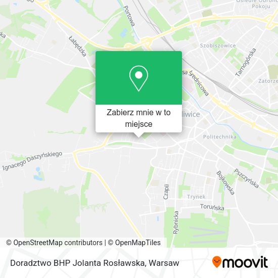 Mapa Doradztwo BHP Jolanta Rosławska