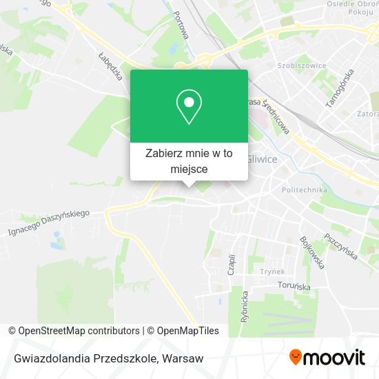 Mapa Gwiazdolandia Przedszkole